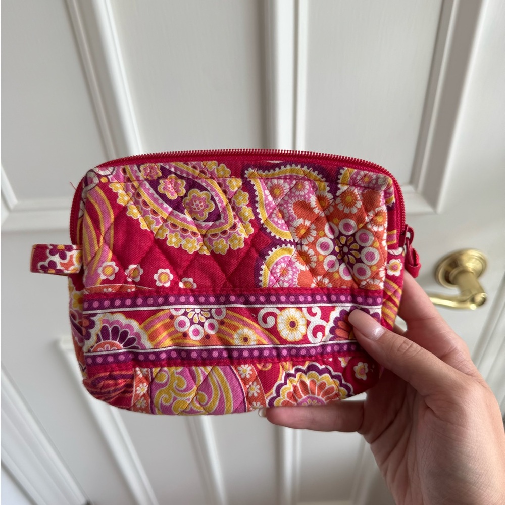 Vera Bradley Red Paisley Quilted Women's Bag